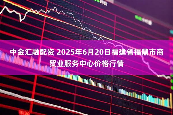 中金汇融配资 2025年6月20日福建省福鼎市商贸业服务中心价格行情
